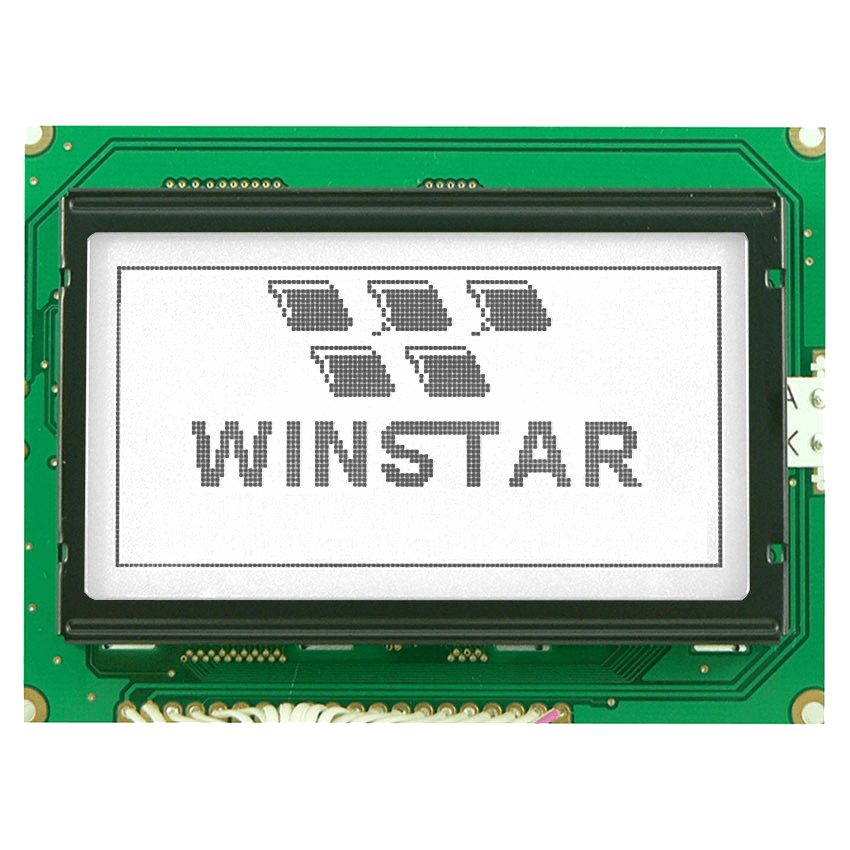 WG12864A-TFH-T#N - Graphic LCD display from Winstar Co