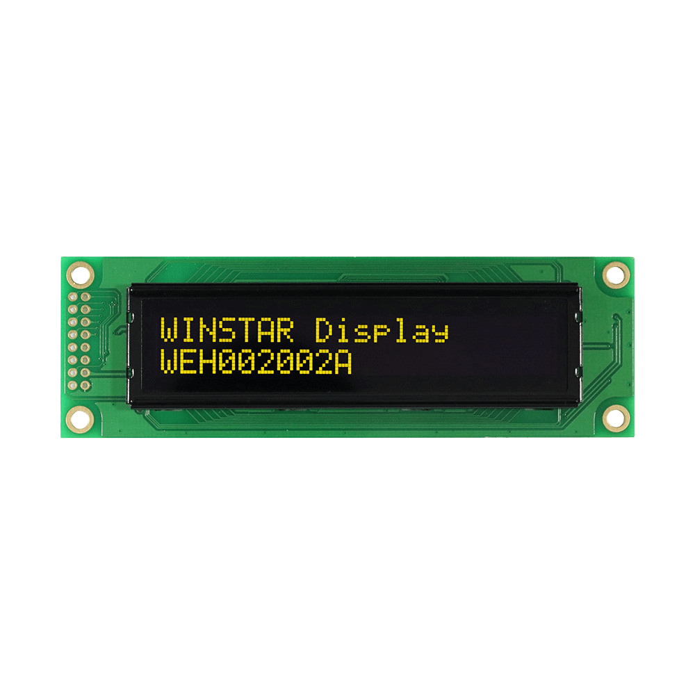 WEH002002ALPP5N00100 - Winstar Longlife OLED alphanumeric display ...