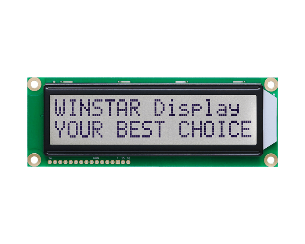 WH1602L2-TFH-JW# - Winstar alphanumeric LCD display | Unisystem ...