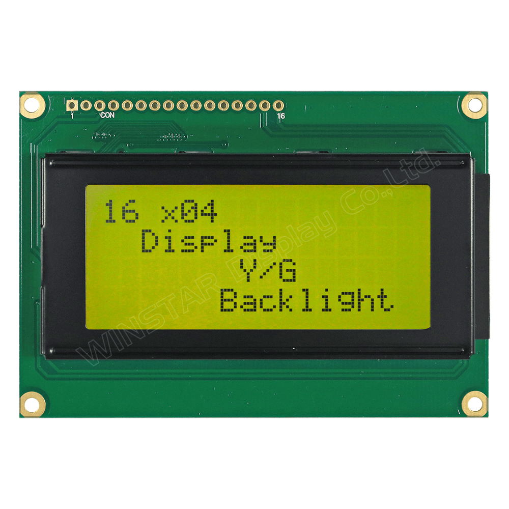 Cwlinux Display WH1604A1-YYH-CW# - Winstar alphanumeric LCD display | Unisystem ...