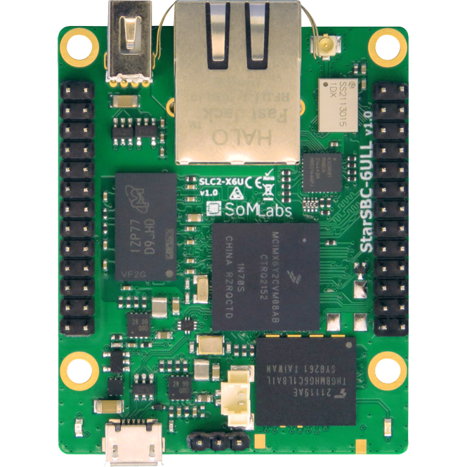 StarSBC-6ULL SLC2 Single Board Computer by SoMLabs | Unisystem ...